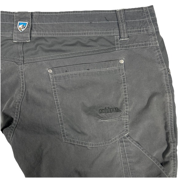 Kuhl Radikl Pants Mens 38x30 Gray Stretch Outdoor Hiking Casual Straight Leg - Picture 6 of 11